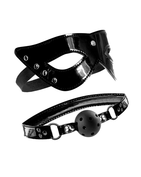 Fetish Fantasy Limited Edition Masquerade Mask and Ball Gag PD4447-23