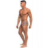 Pride Fest Contoured Pouch Mini Short Rainbow SM Capricho Adult Store