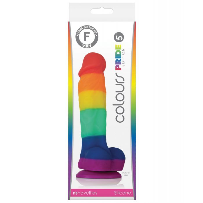 Colours Pride Edition 5" Dong w/Suction Cup Capricho Adult Store