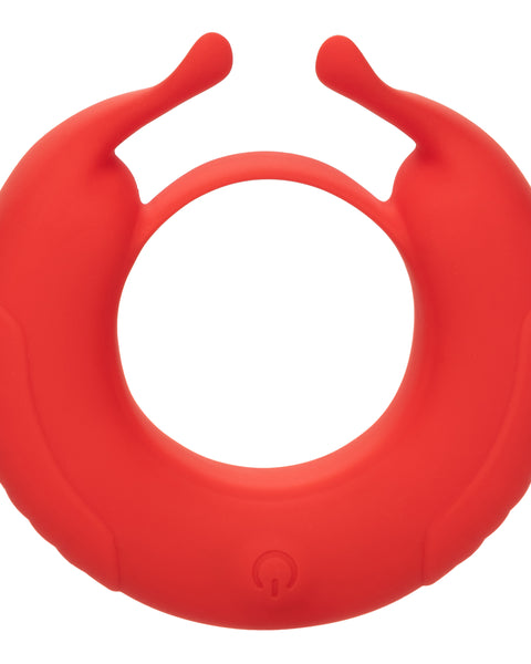 Silicone Rechargeable Taurus Enhancer - Red SE1841403