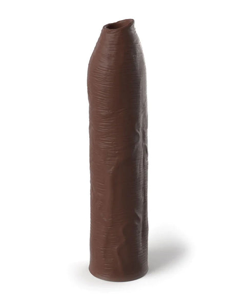 Fantasy X-Tensions Elite Uncut 7 Inch Extension Sleeve - Brown PD4154-29