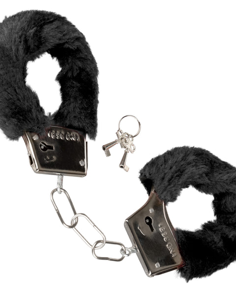 Playful Furry Cuffs - Black SE2651303