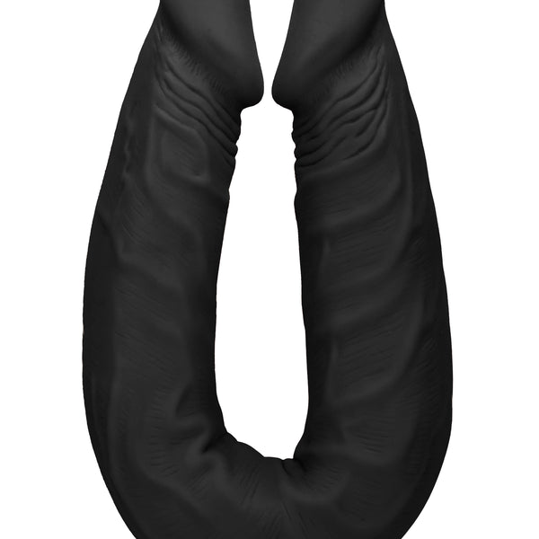 18 Inch Double Dong - Black SH-REA103BLK