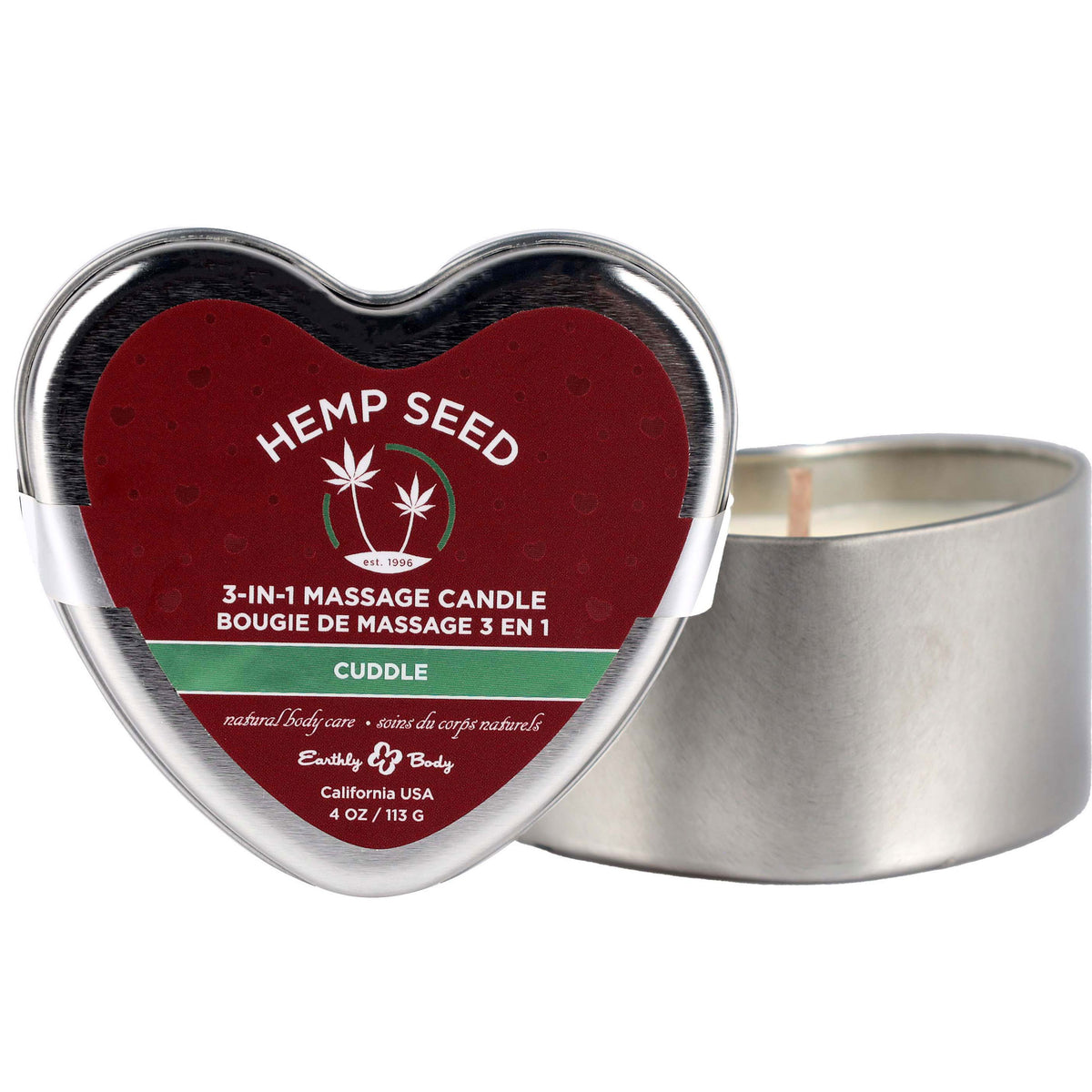 3-in-1 Massage Candle - Cuddle - 4 Oz EB-HSCV023A