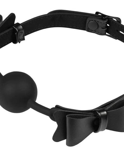 Bow Tie Ball Gag - Black SS520-25