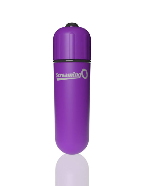 Screaming O 4b - Bullet - Super Powered One Touch  Vibrating Bullet - Grape SO-4BBUL-GP