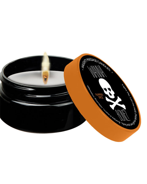 Naughty Massage Candle - Wanna Bone - Pumpkin  Spice KS14308