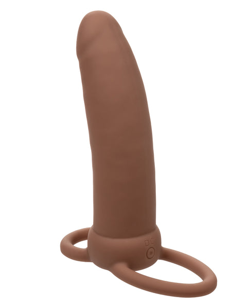 Performance Maxx Rechargeable Thick Dual  Penetrator - Brown SE1634013