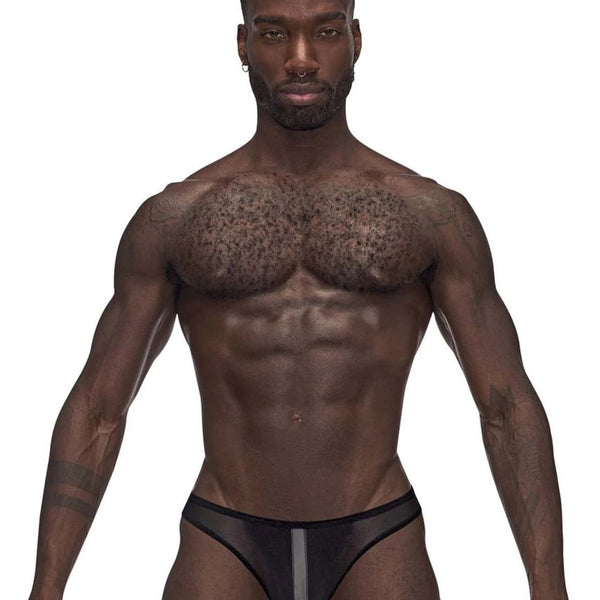 Landing Strip Bikini Brief - XL - Black MP-480271BKXL