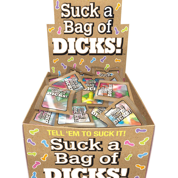 Suck a Bag of Dicks Display 100pk CP-990