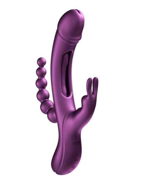 Trilux - App Controlled Rabbit Vibrator - Purple H-VS-22-952PU