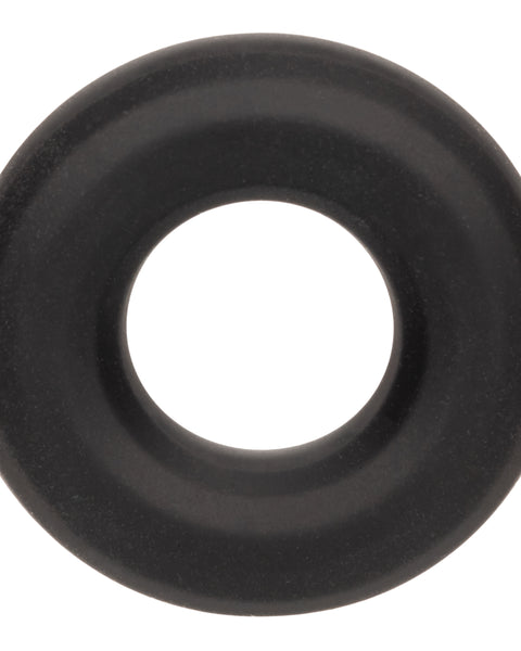 Alpha Liquid Silicone Prolong Medium Ring - Black SE1491502