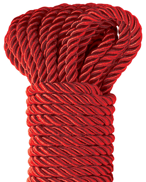 Fetish Fantasy Series Deluxe Silky Rope - Red PD3865-15