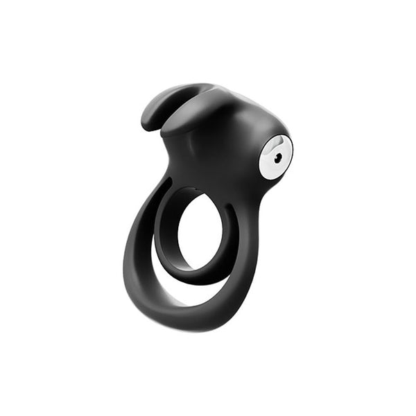 Thunder Bunny Rechargeable Dual Ring - Black Pearl BU-0604