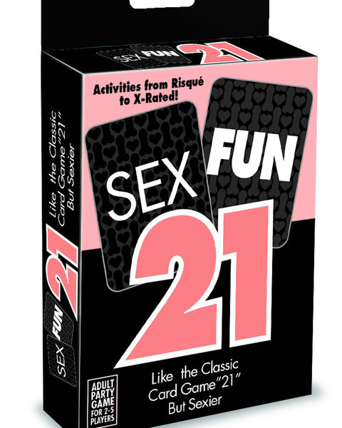 Sex Fun 21 - Adult Card Game LG-BG076