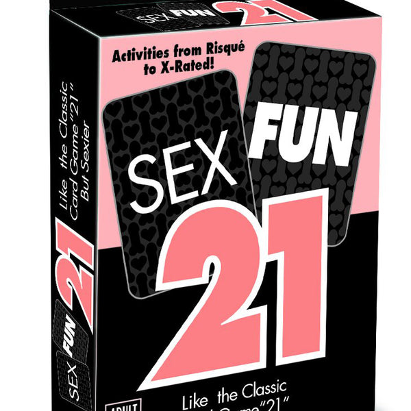 Sex Fun 21 - Adult Card Game LG-BG076