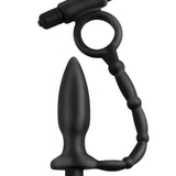 Anal Fantasy Collection Ass Kicker With Cockring - Black PD4609-23