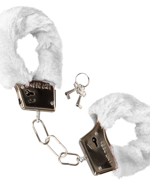 Playful Furry Cuffs - White SE2651153