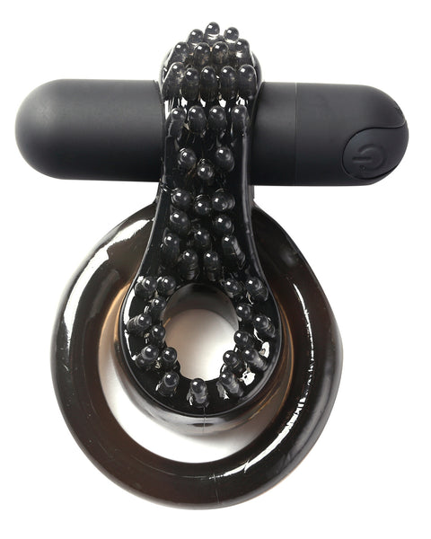 Jagger Vibrating Erection Enhancer Ring - Black MTMA1721-BK1