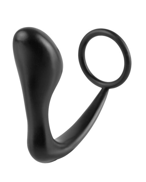 Anal Fantasy Collection Ass Gasm Cockring Plug - Black PD4623-23