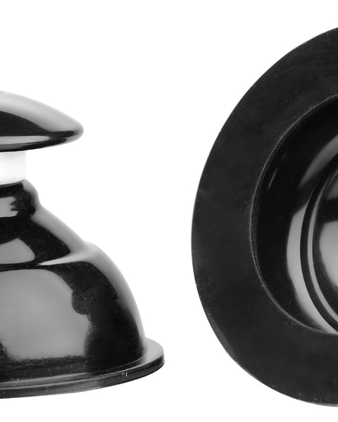 Master Series - Plungers Extreme Suction Nipple  Suckers - Black MS-AF413