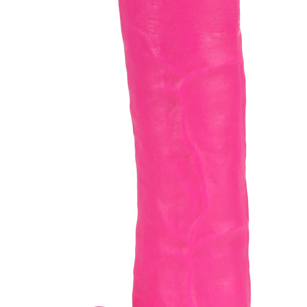 Neo - 11 Inch Dual Density Dildo - Neon Pink BL-34540