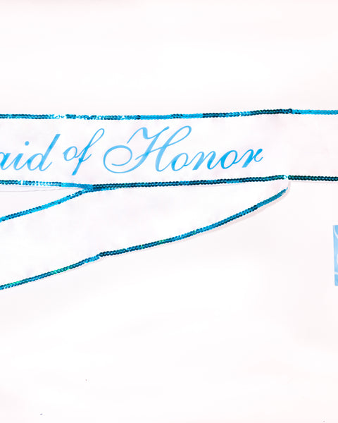 Maid of Honor Party Sash LG-NV031