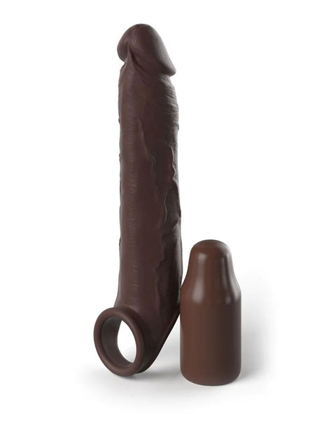 Fantasy X-Tensions Elite 7 Inch Extension With  Strap - Brown PD4157-29