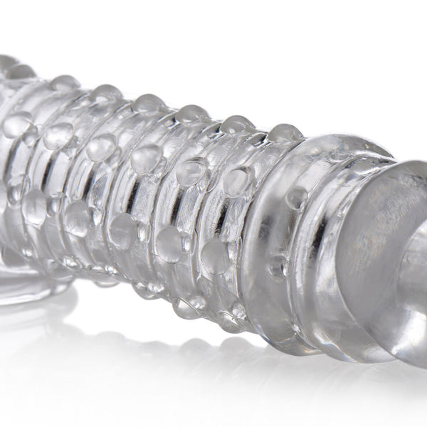 1.5 Inch Penis Enhancer Sleeve - Clear SM-AG576CLEAR