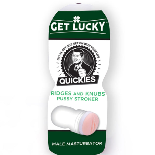 Get Lucky Quickies Ridges and Knubs Pussy Stroker TMN-GL-2536