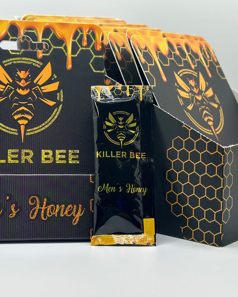 Killer Bee Honey Male Enhancer 24 Ct Display PW-EKBH