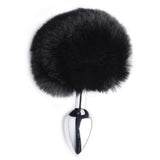 Onyx Bunny Tail Anal Plug TZ-AF622