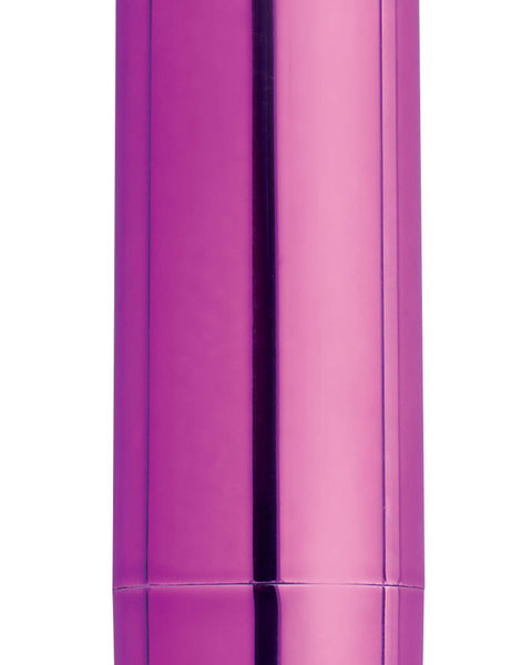 10x Rechargeable Vibrating Metallic Bullet - Purple BNG-AG656-PUR