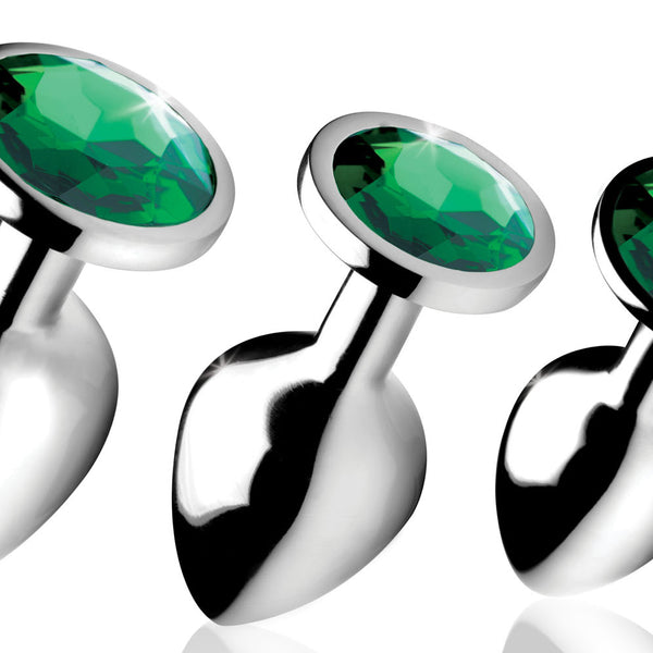 Emerald Gem Anal Plug Set BTYS-AG190