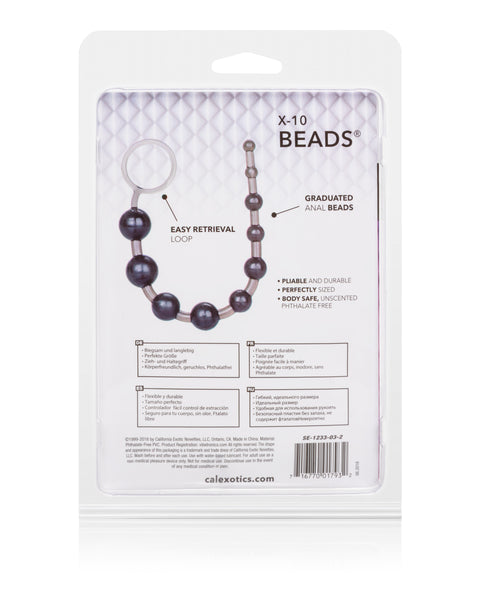 X-10 Beads - Black SE1233032