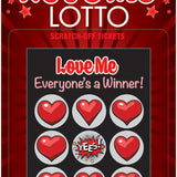 Love Me Lotto 12 Winning Tickets! LG-BG070