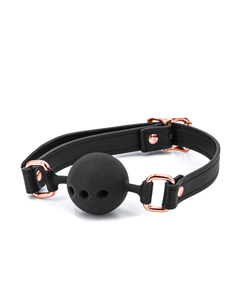 Bondage Couture - Ball Gag - Black NSN-1306-73