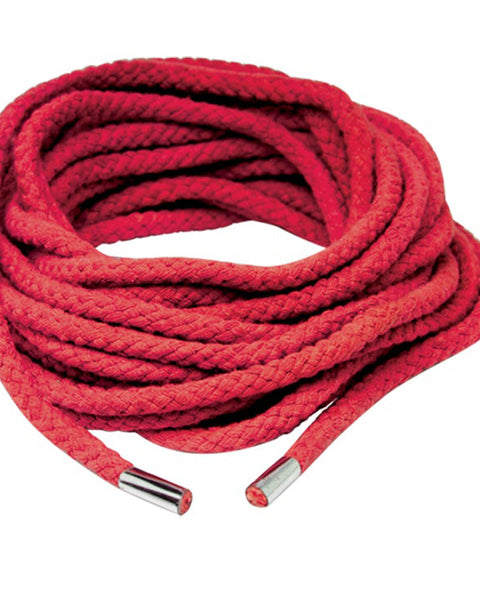 Fetish Fantasy Series Japanese Silk Rope - Red PD3869-15