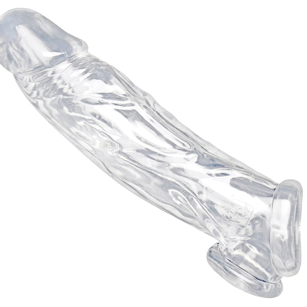 Realistic Clear Penis Enhancer and Ball Stretcher SM-AF697